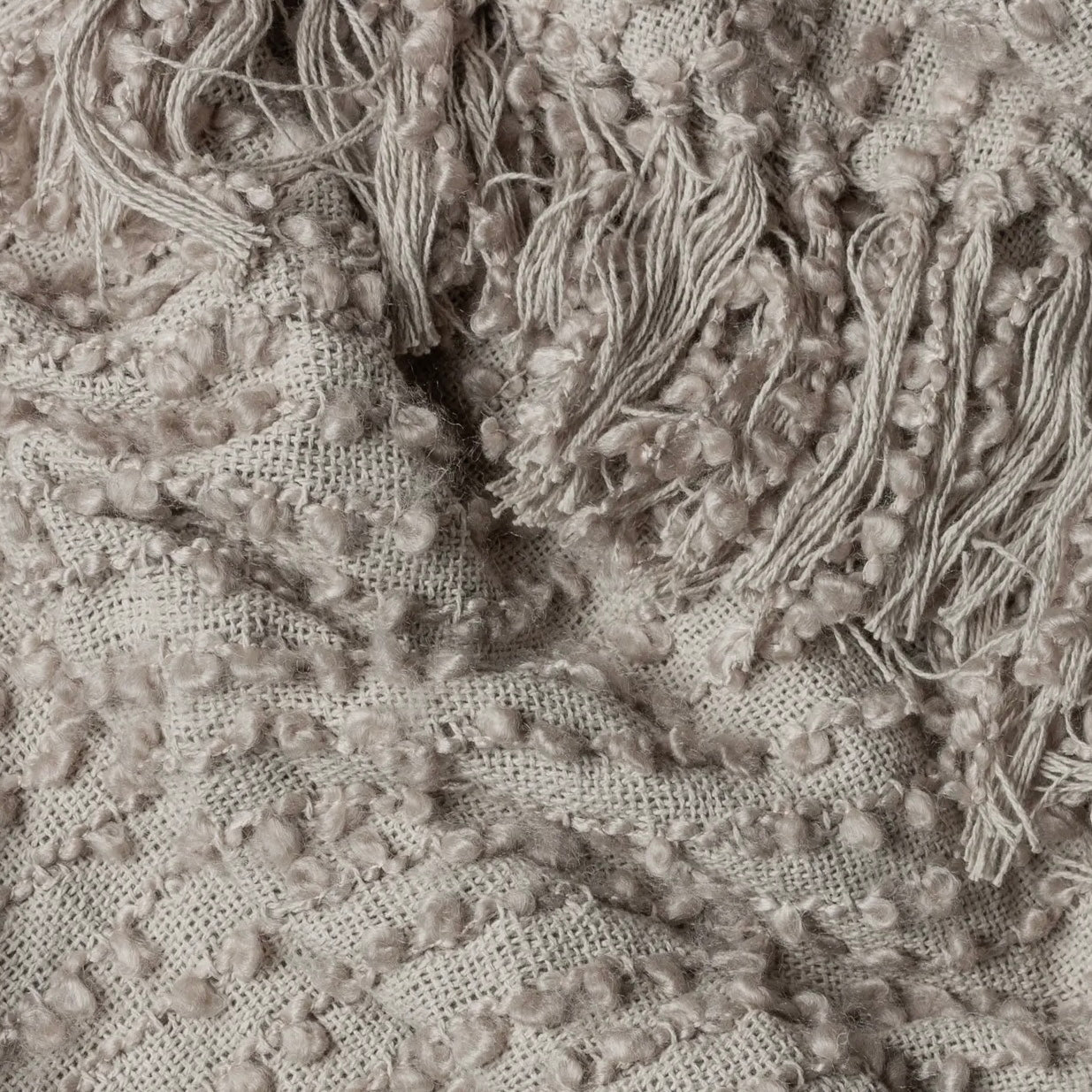 Woven Tasselled Throw