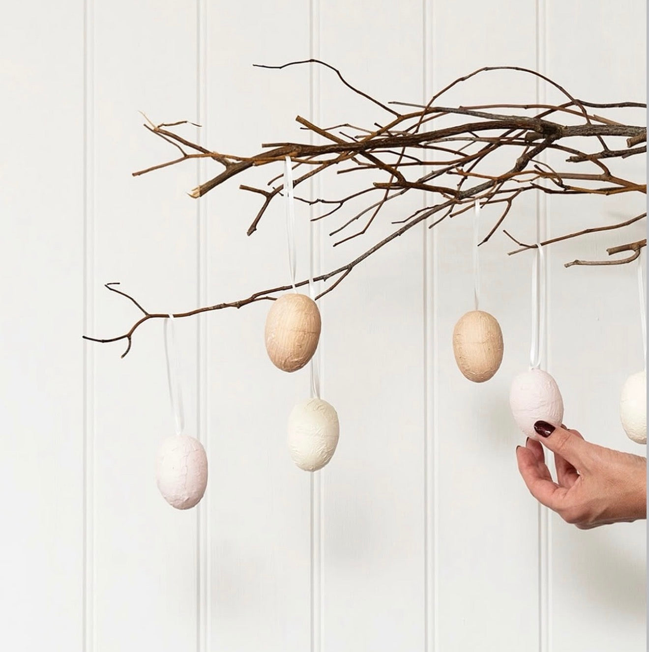 Set Of Hanging Eggs
