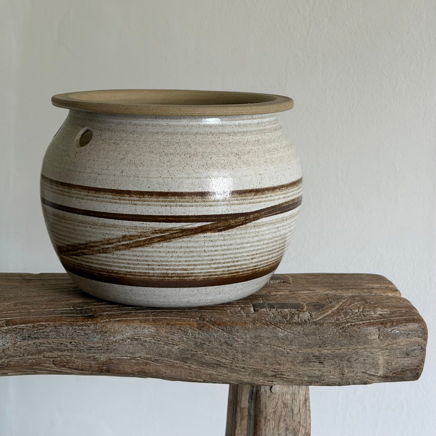 Studio Pottery Glaze Pot