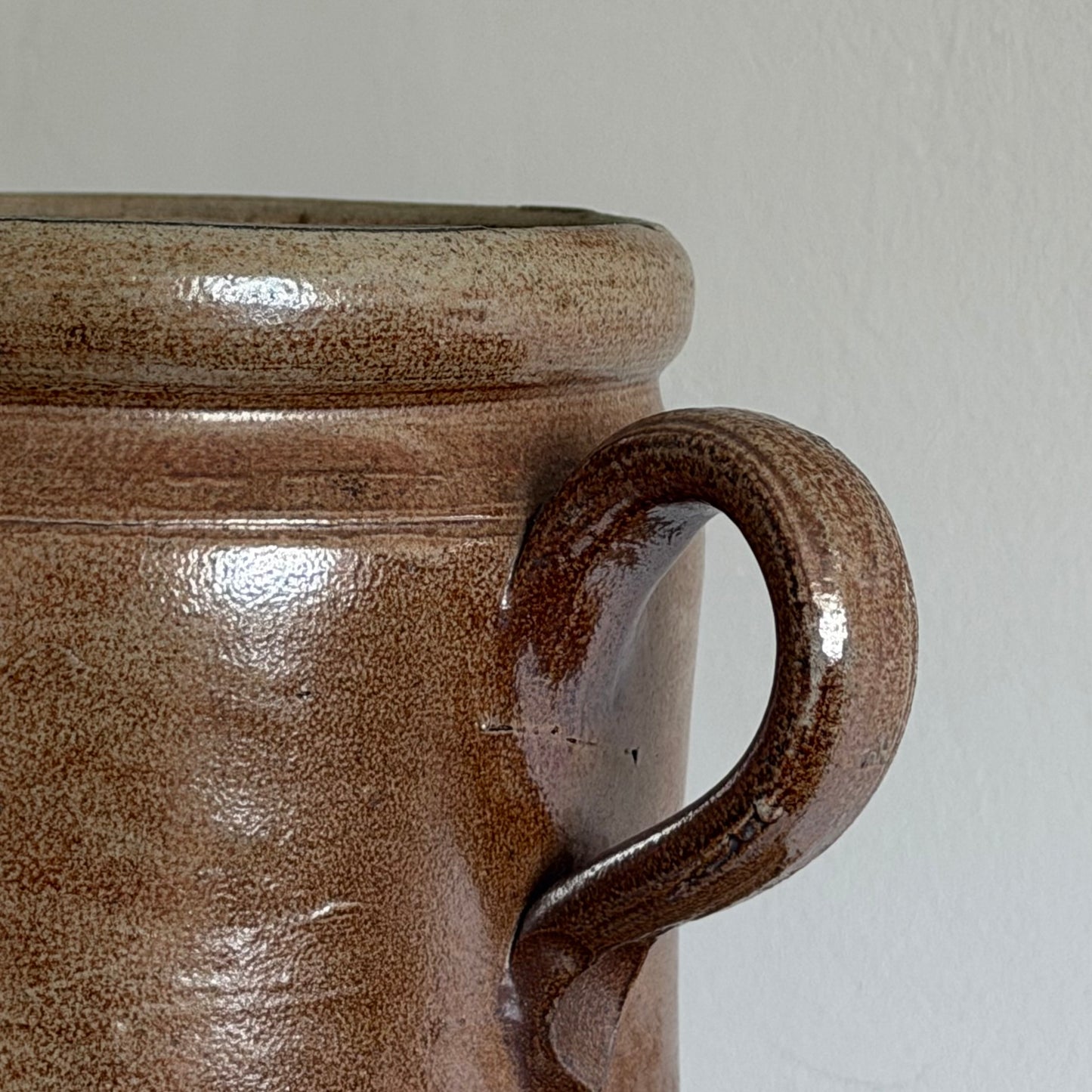French Stoneware Confit Pot