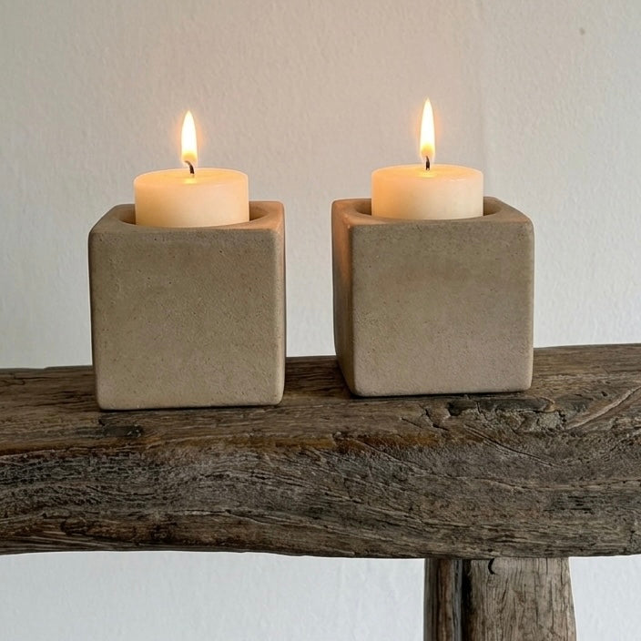 Square Candle Holders