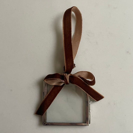 Miniature Hanging Photo Frame - Silver