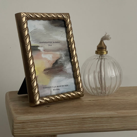 Brass Rope Photo Frame