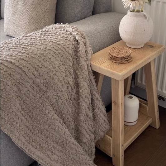 Woven Tasselled Throw