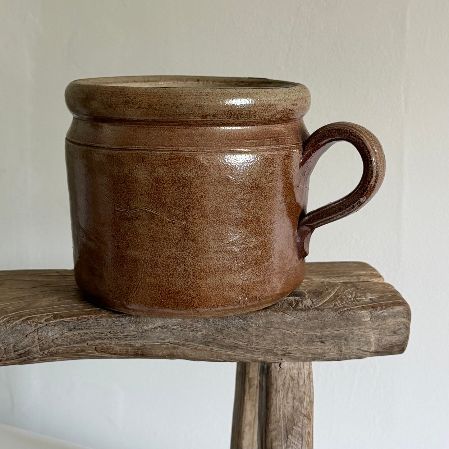 French Stoneware Confit Pot
