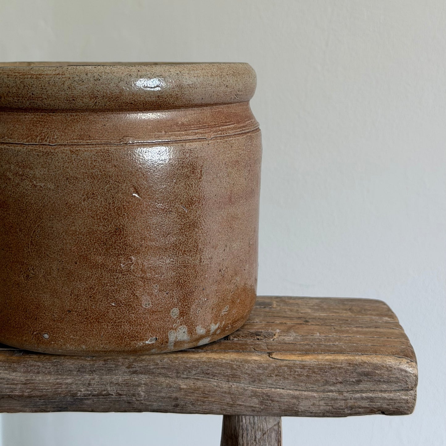 French Stoneware Confit Pot