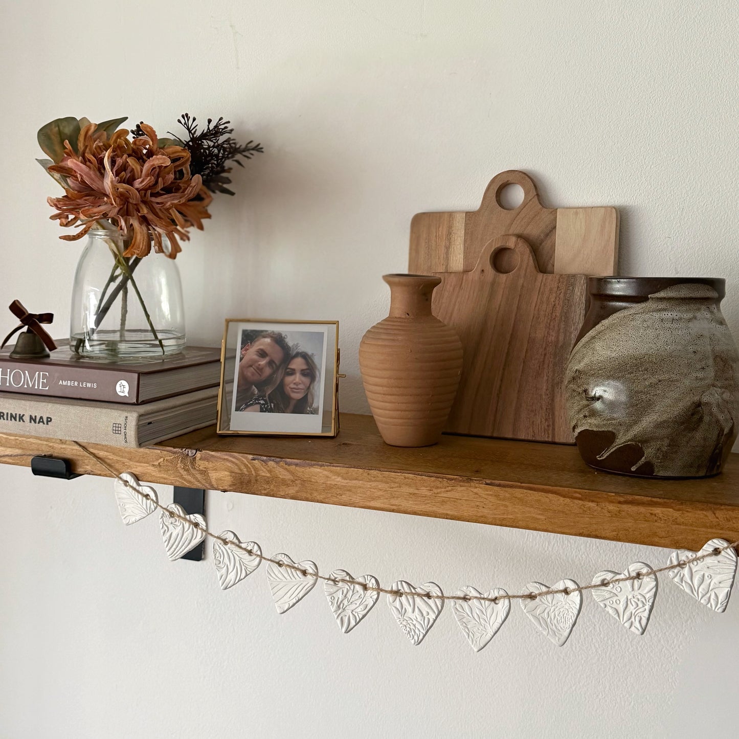 Clay Heart Garland (3 Styles)