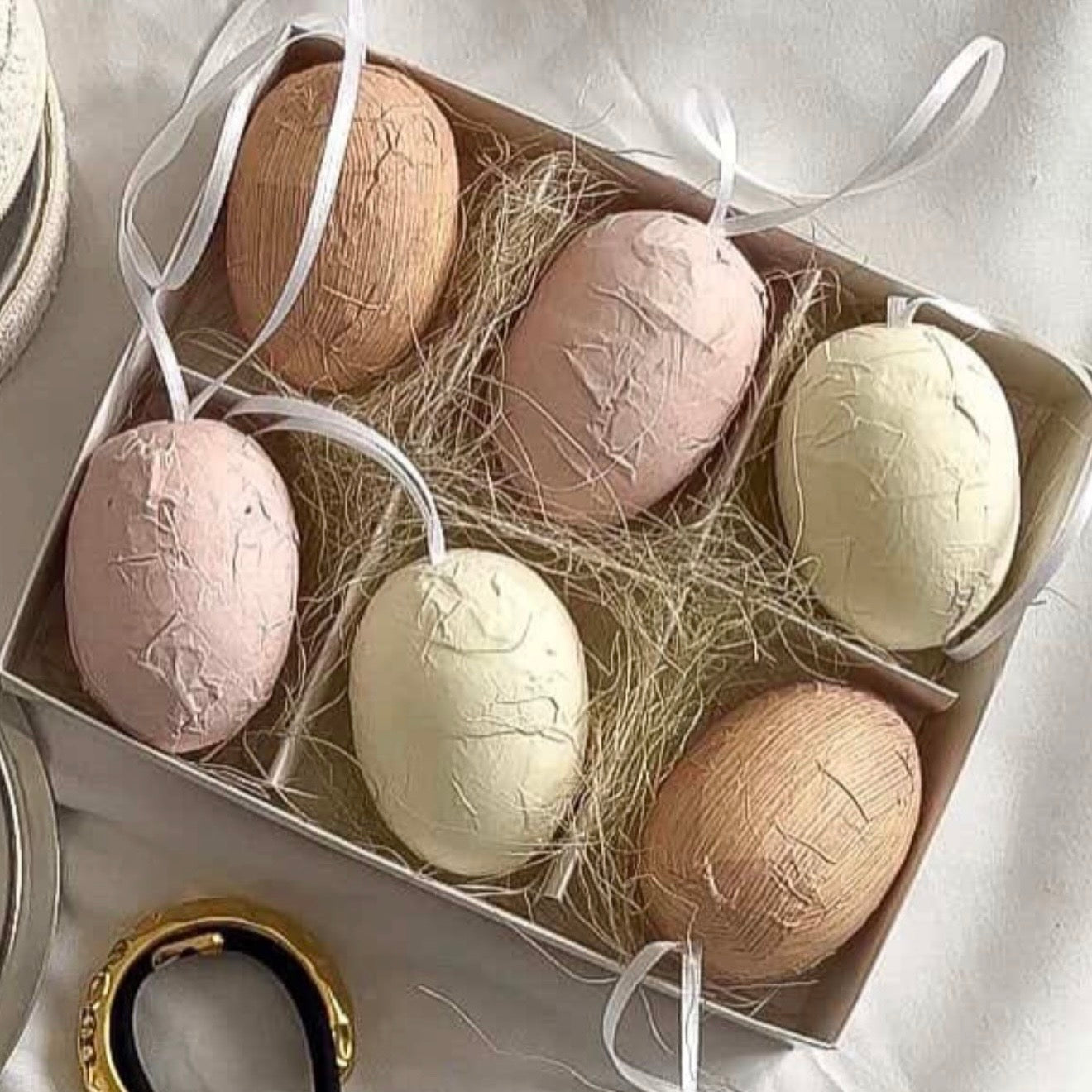 Set Of Hanging Eggs