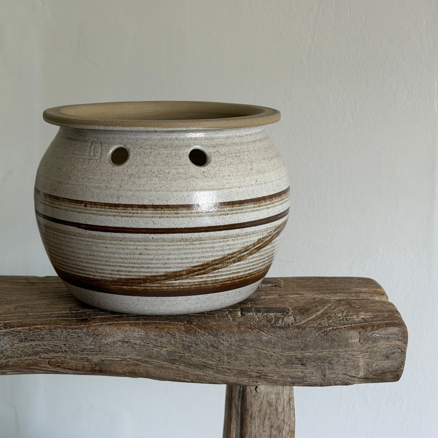 Studio Pottery Glaze Pot