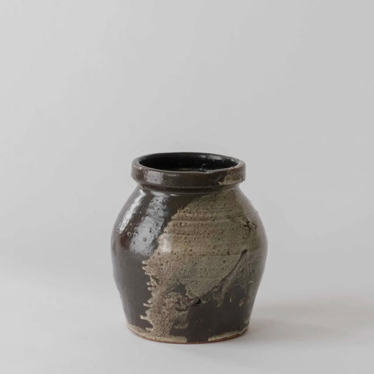 Brown Glazed Pot Vase
