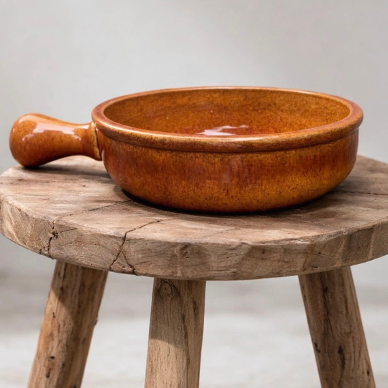 Ceramic Pot with Handle