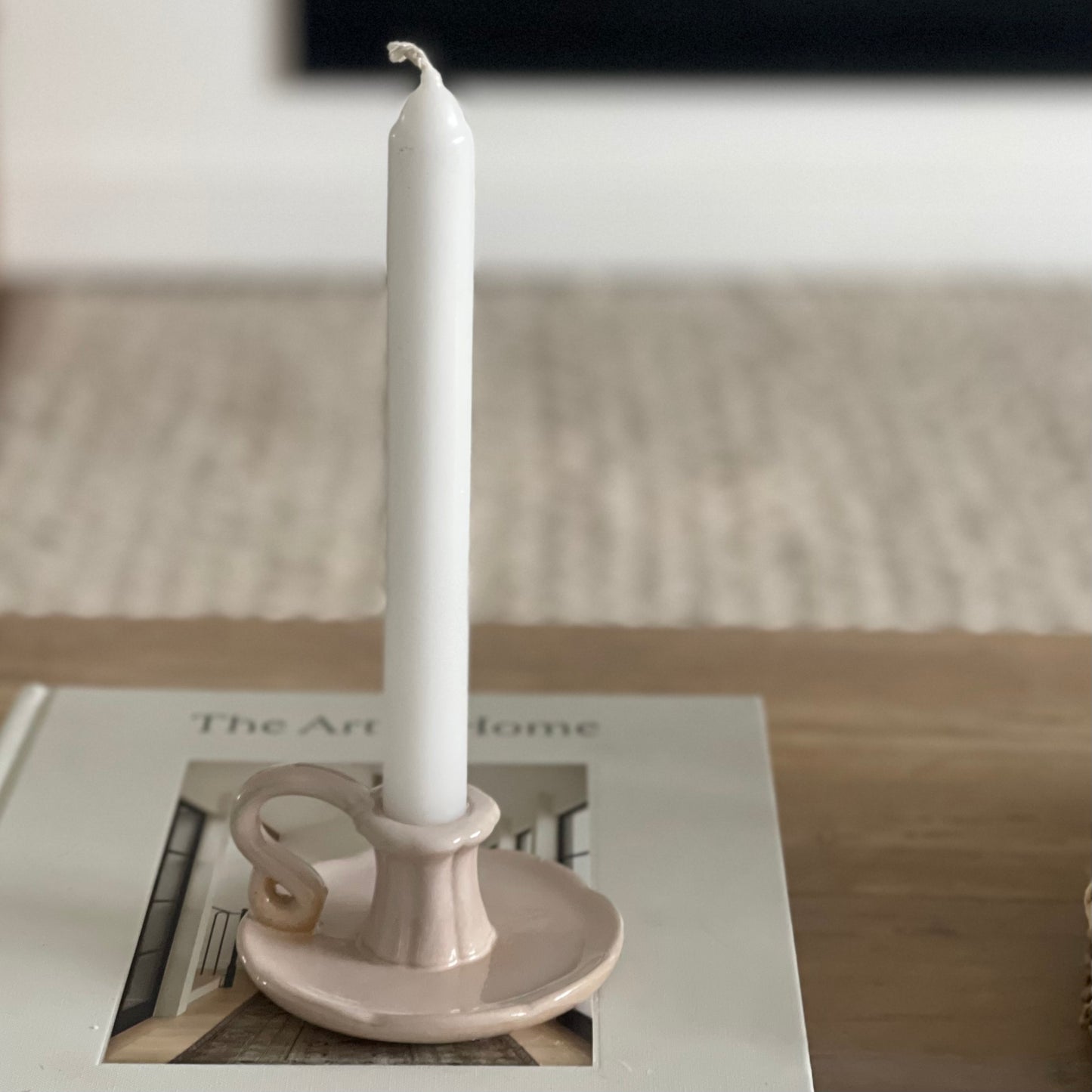 Ceramic Taper Candle Holder