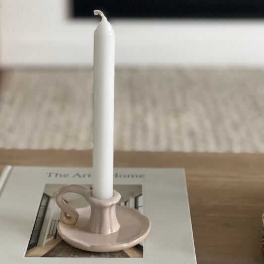 Ceramic Taper Candle Holder