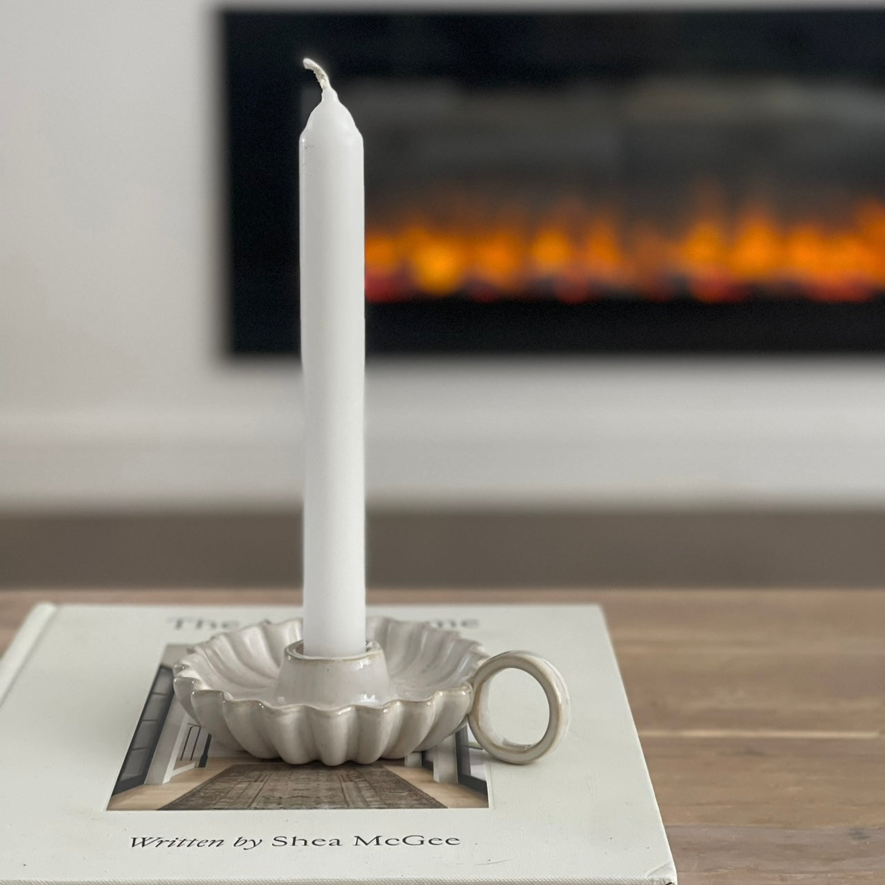 Ceramic Taper Candle Holder