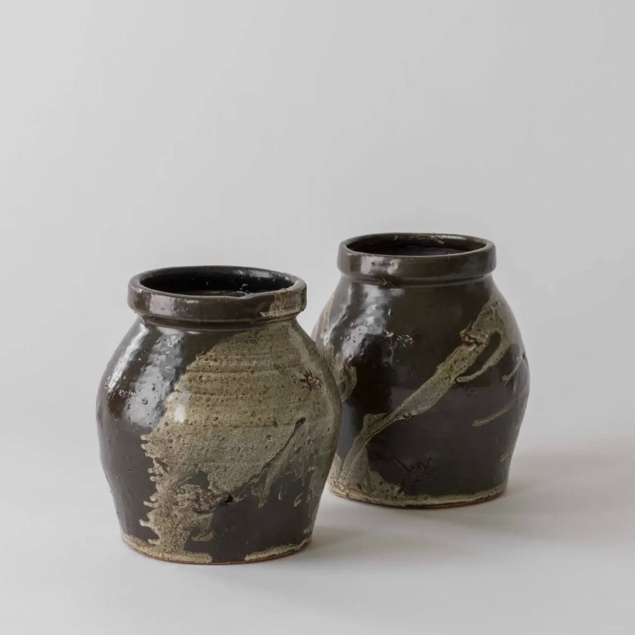 Brown Glazed Pot / Vase