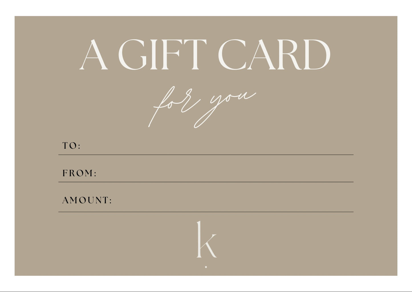Gift Cards